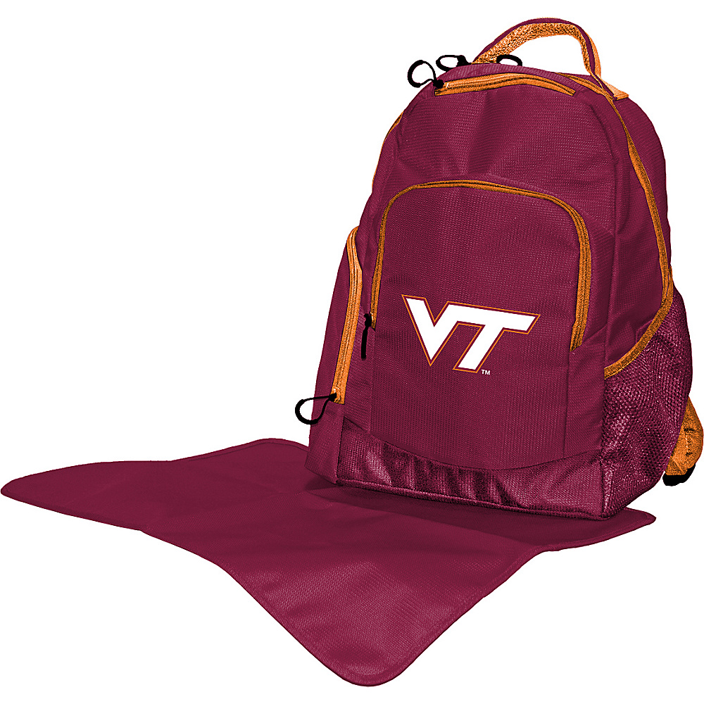 Lil Fan ACC Teams Backpack Virginia Tech Lil Fan Diaper Bags Accessories