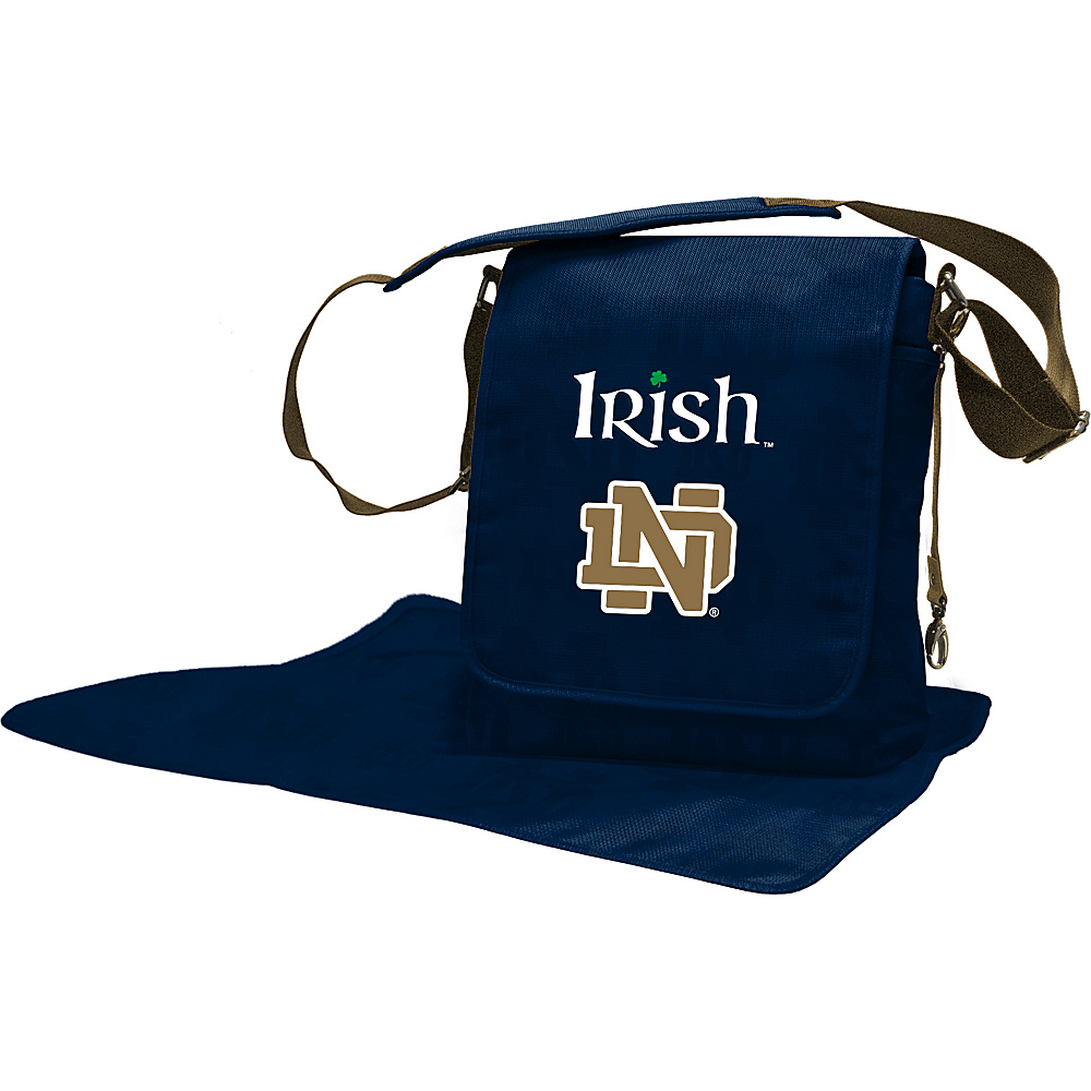 Lil Fan Independent Teams Messenger Bag University of Notre Dame Lil Fan Diaper Bags Accessories