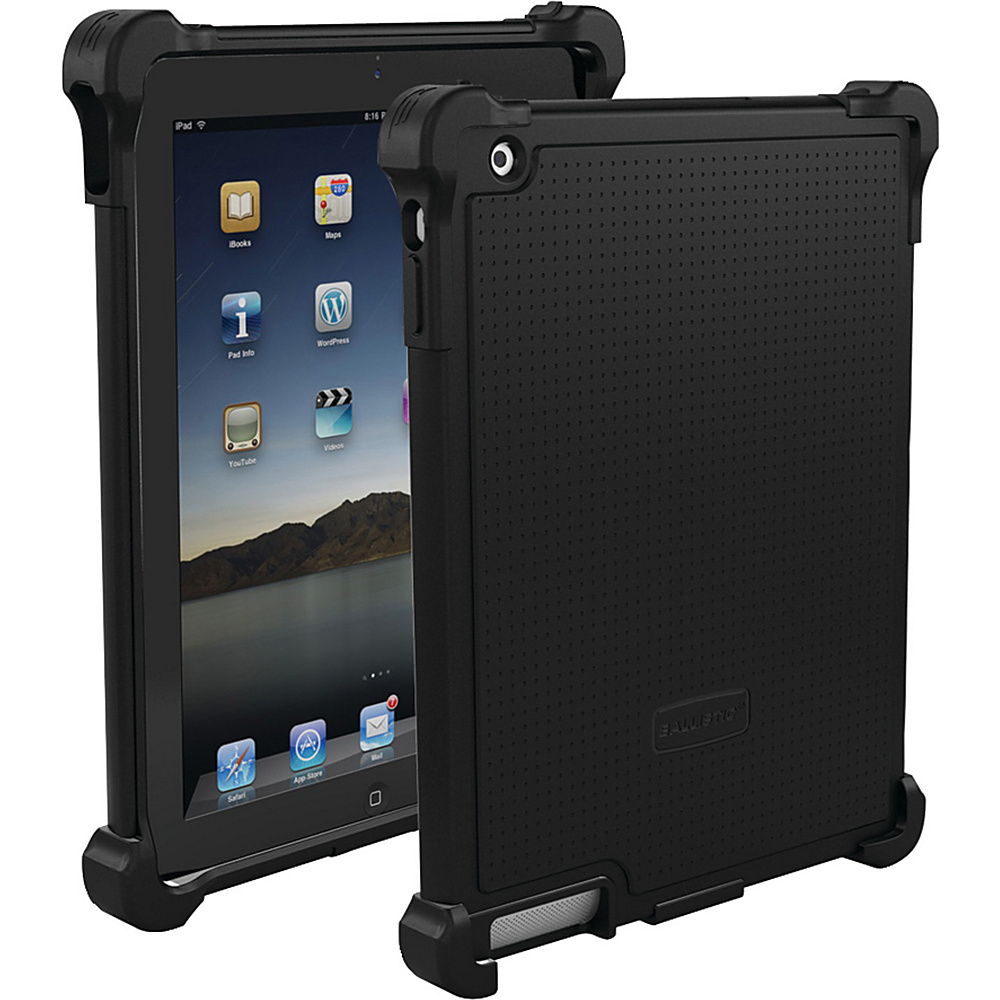 Ballistic iPad With Retina Display iPad 3rd Gen iPad 2 Tough Jacket Case Black Ballistic Laptop Sleeves