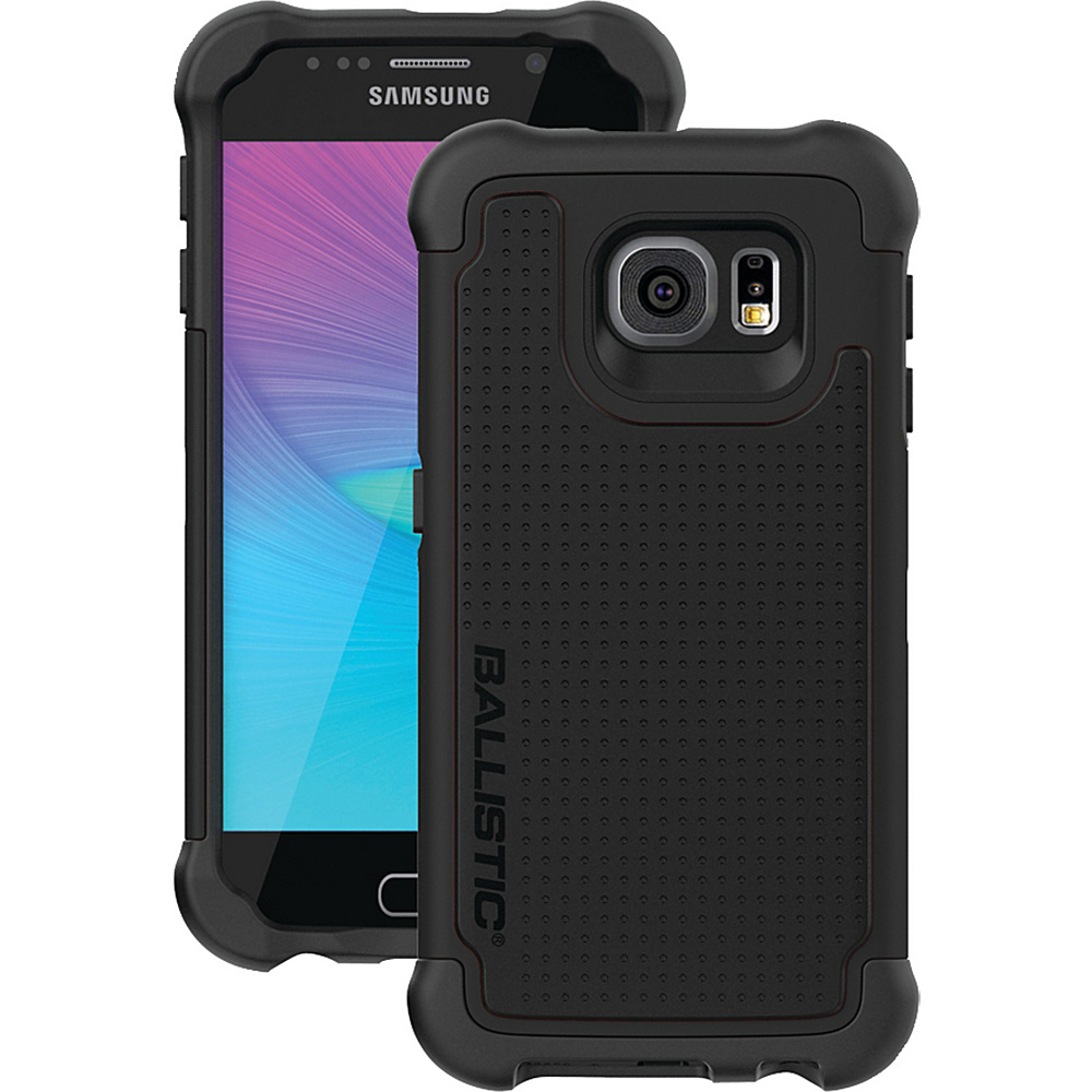 Ballistic Samsung Galaxy S 6 Tough Jacket Case Black Ballistic Personal Electronic Cases