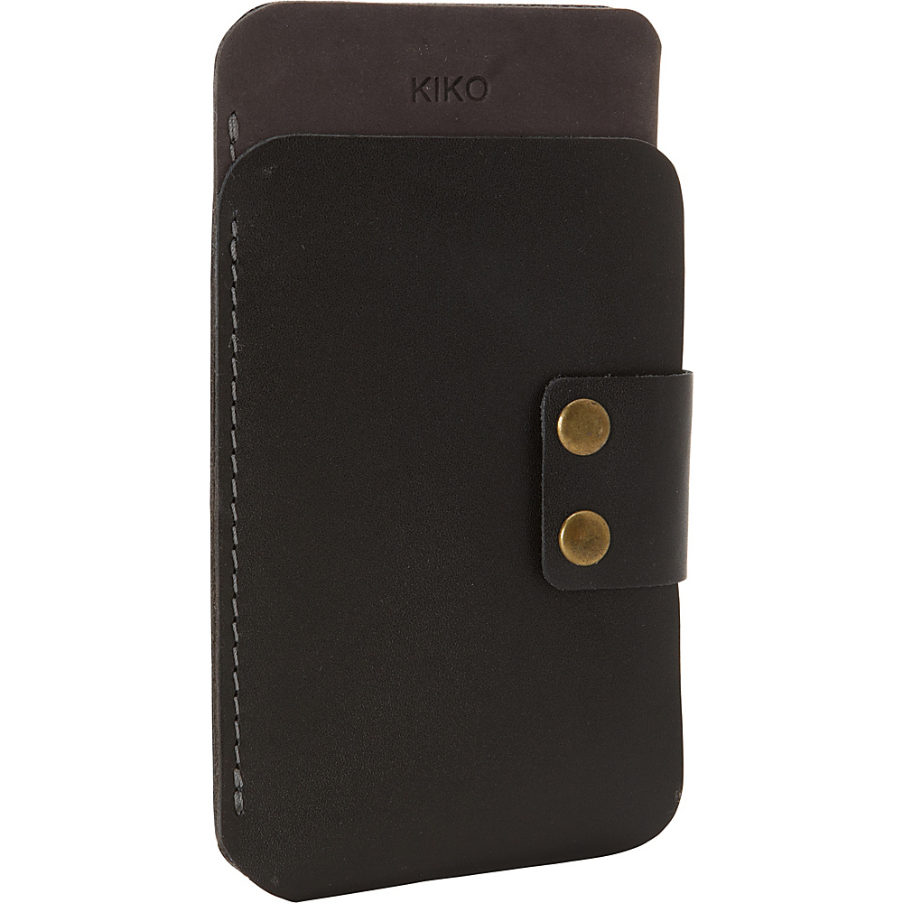 Kiko Leather iPhone Sleeve Wallet iPhone 6 6S Plus Black Kiko Leather Personal Electronic Cases