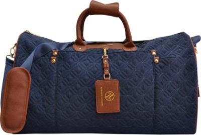 adrienne vittadini quilted duffle bag