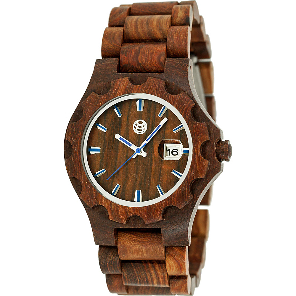 Earth Wood Gila Wood Unisex Watch Red Earth Wood Watches