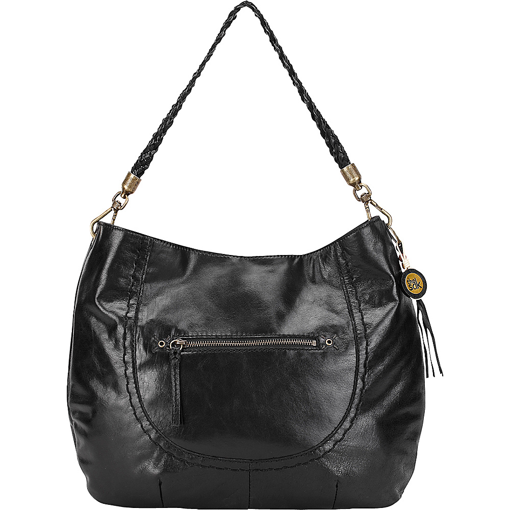 The Sak Indio Hobo Black The Sak Leather Handbags