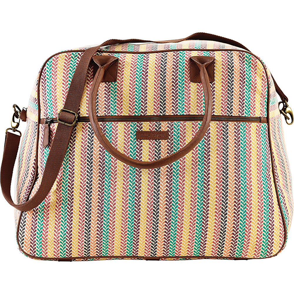 Bella Taylor Pacific Grove Weekender Pink Bella Taylor Fabric Handbags