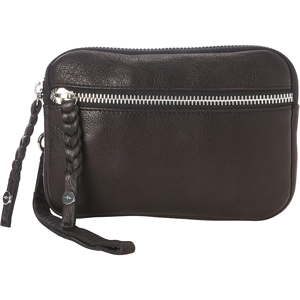 Day Mood Clive Clutch Black Day Mood Leather Handbags