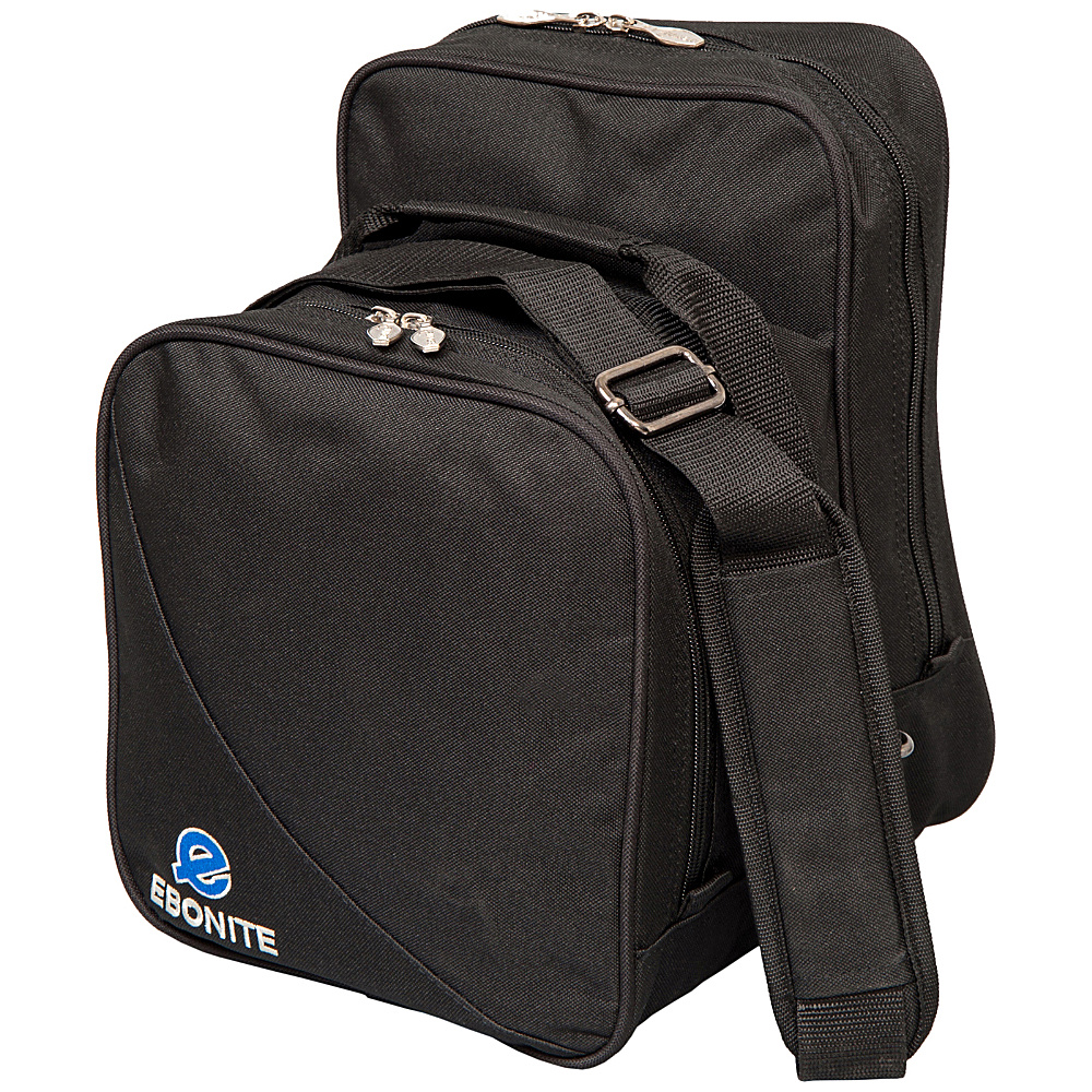 Ebonite Compact Shoulder Tote Black Ebonite Bowling Bags