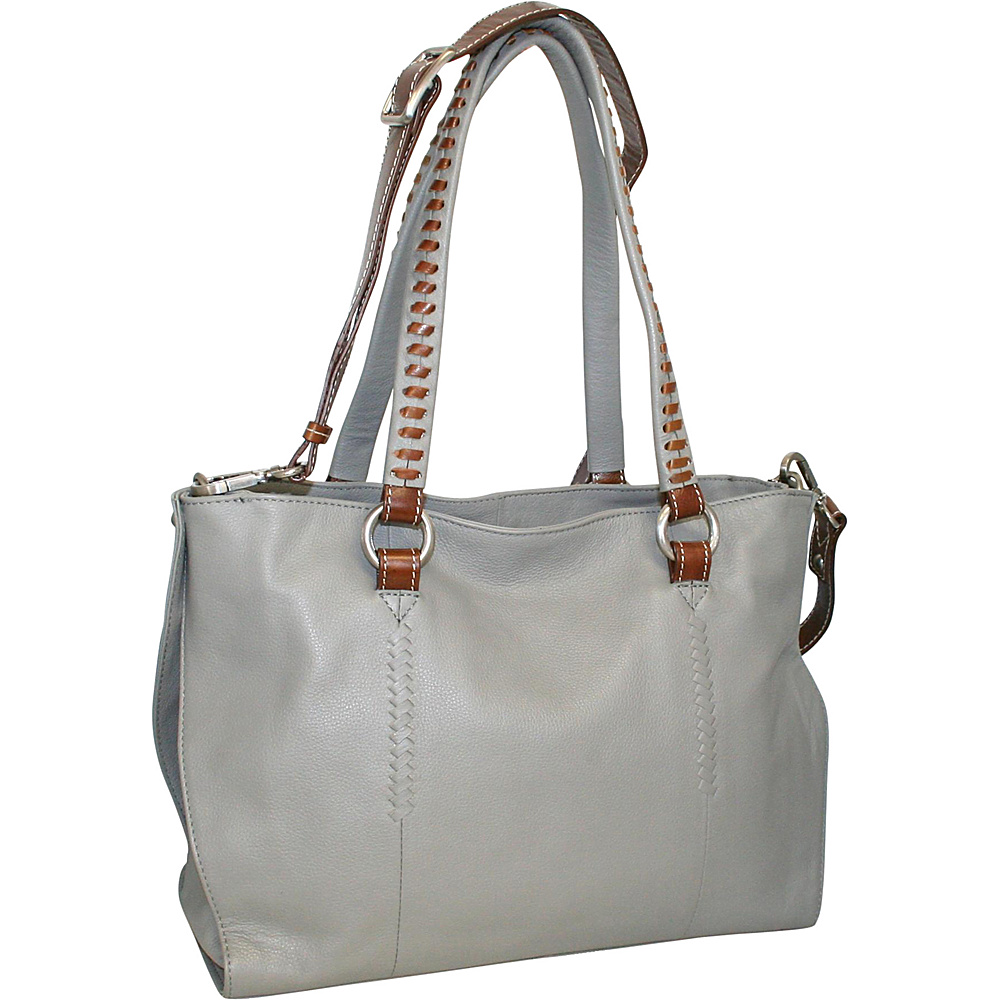 Nino Bossi Ruby Tuesday Shoulder Bag Stone Nino Bossi Leather Handbags