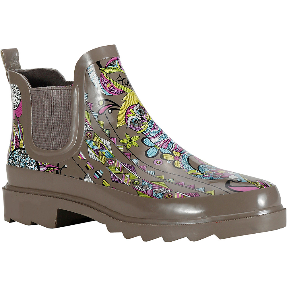 Sakroots Rhyme Ankle Rain Boot 7 M Regular Medium Sterling Spirit Desert Sakroots Women s Footwear