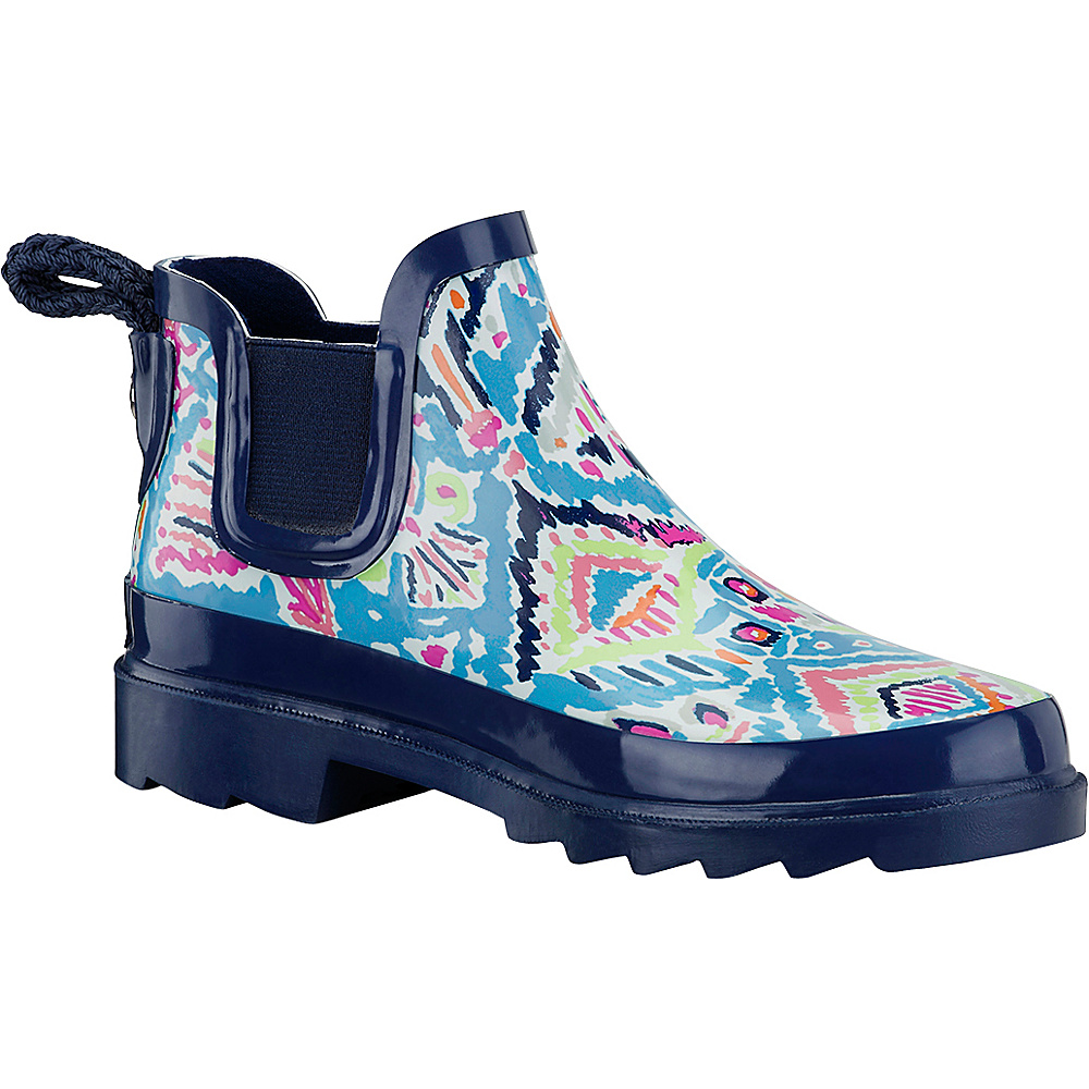Sakroots Rhyme Ankle Rain Boot 9 M Regular Medium Sterling Spirit Desert Sakroots Women s Footwear