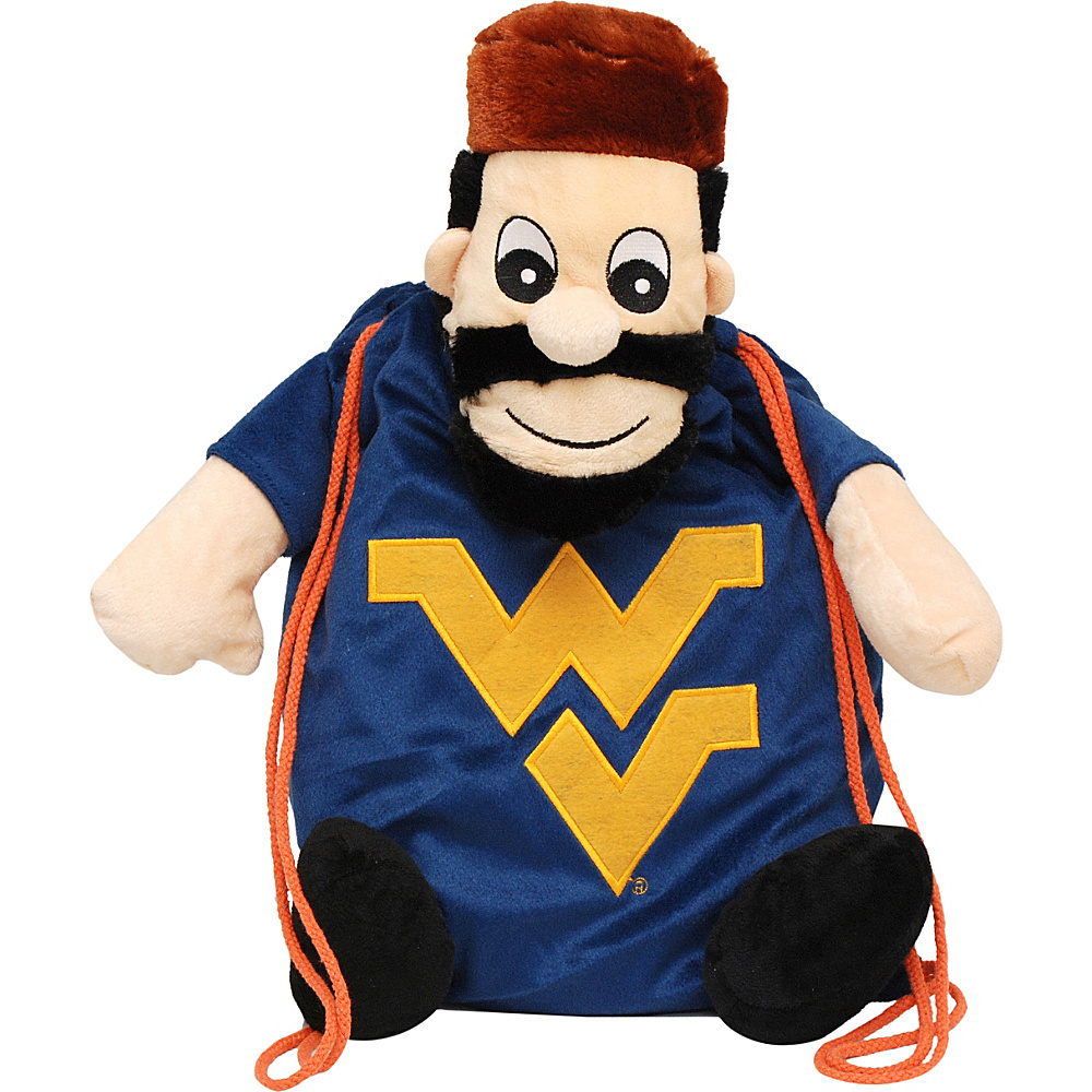 Forever Collectibles NCAA Backpack Pal West Virginia University Mountaineers Yellow Forever Collectibles Everyday Backpacks