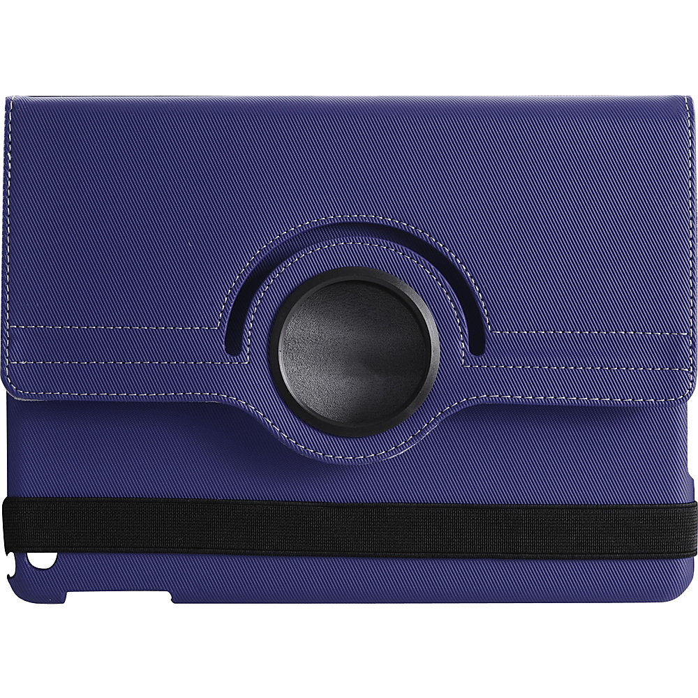 iBoost iPad Air Hardshell Rotating Case With Leather Smart Cover Blue iBoost Laptop Sleeves