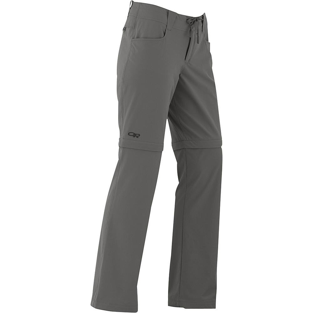 Outdoor Research Womens Ferrosi Convertible Pants 6 Pewter Outdoor Research Women s Apparel