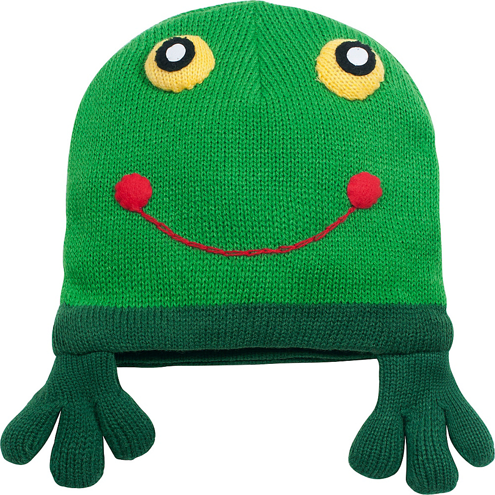Kidorable Frog Knit Hat Green One Size Kidorable Hats Gloves Scarves