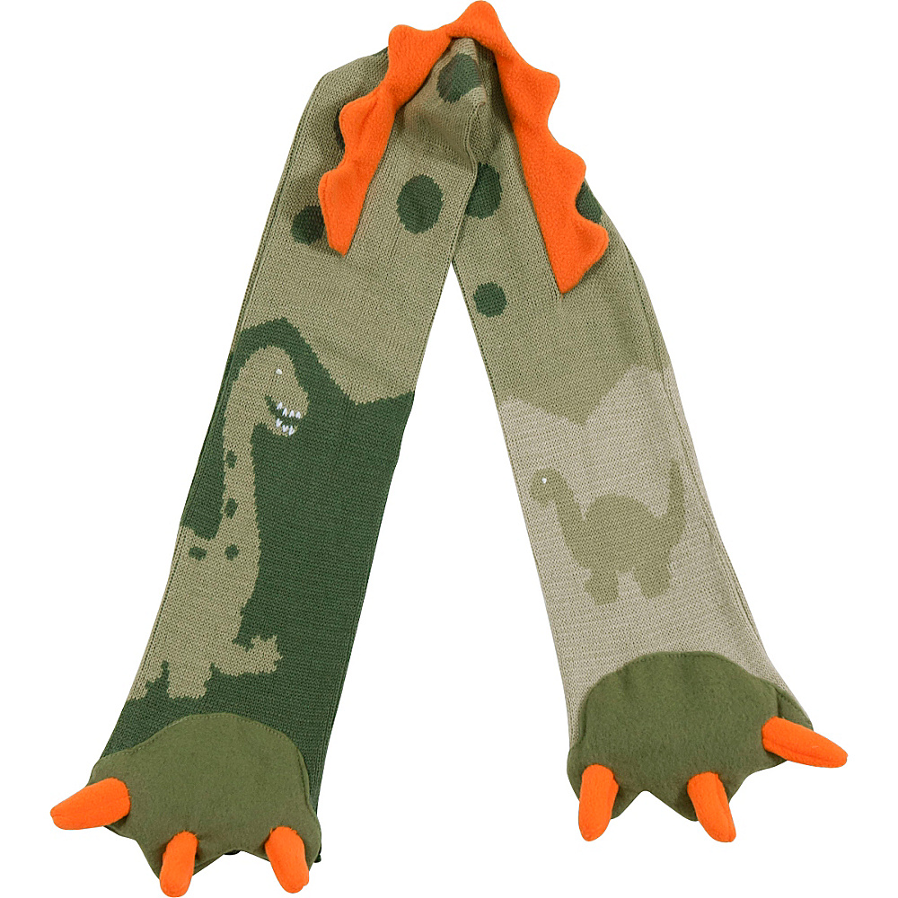 Kidorable Dinosaur Scarf Green One Size Kidorable Hats Gloves Scarves