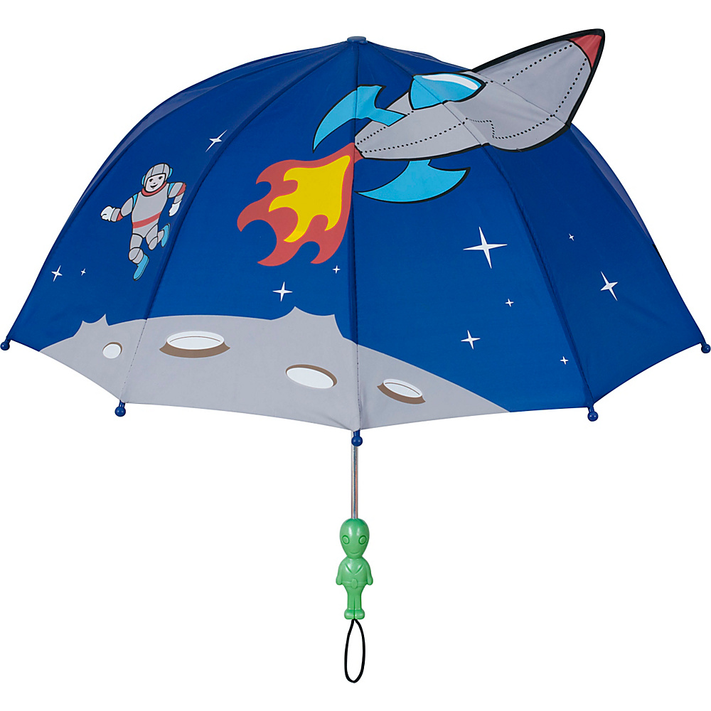Kidorable Space Hero Umbrella Blue One Size Kidorable Umbrellas and Rain Gear