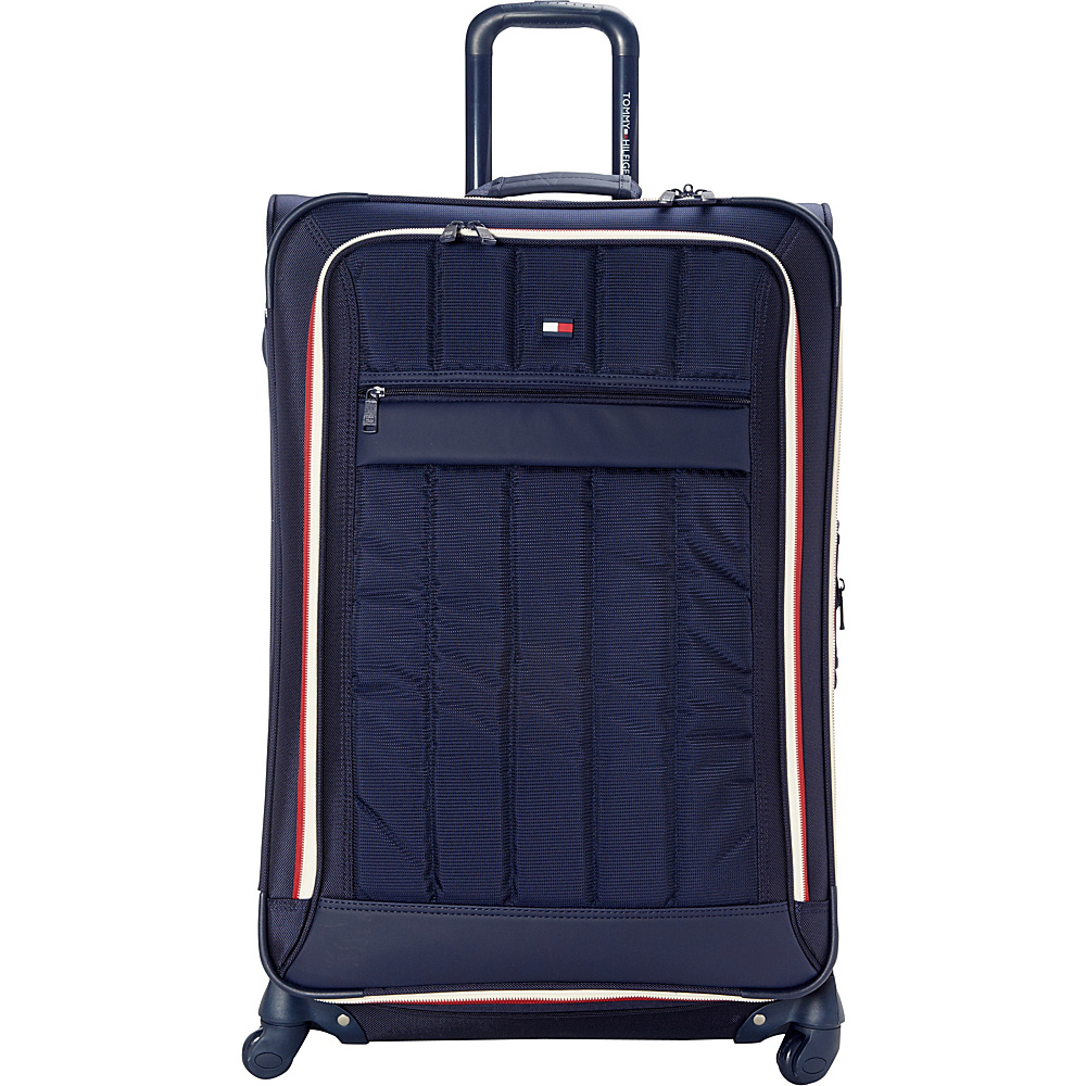 Tommy Hilfiger Luggage Classic Sport 28 Exp. Upright Navy Navy Tommy Hilfiger Luggage Softside Checked
