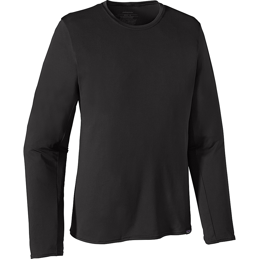 Patagonia Mens Long Sleeve Capilene Daily T Shirt S Black Patagonia Men s Apparel