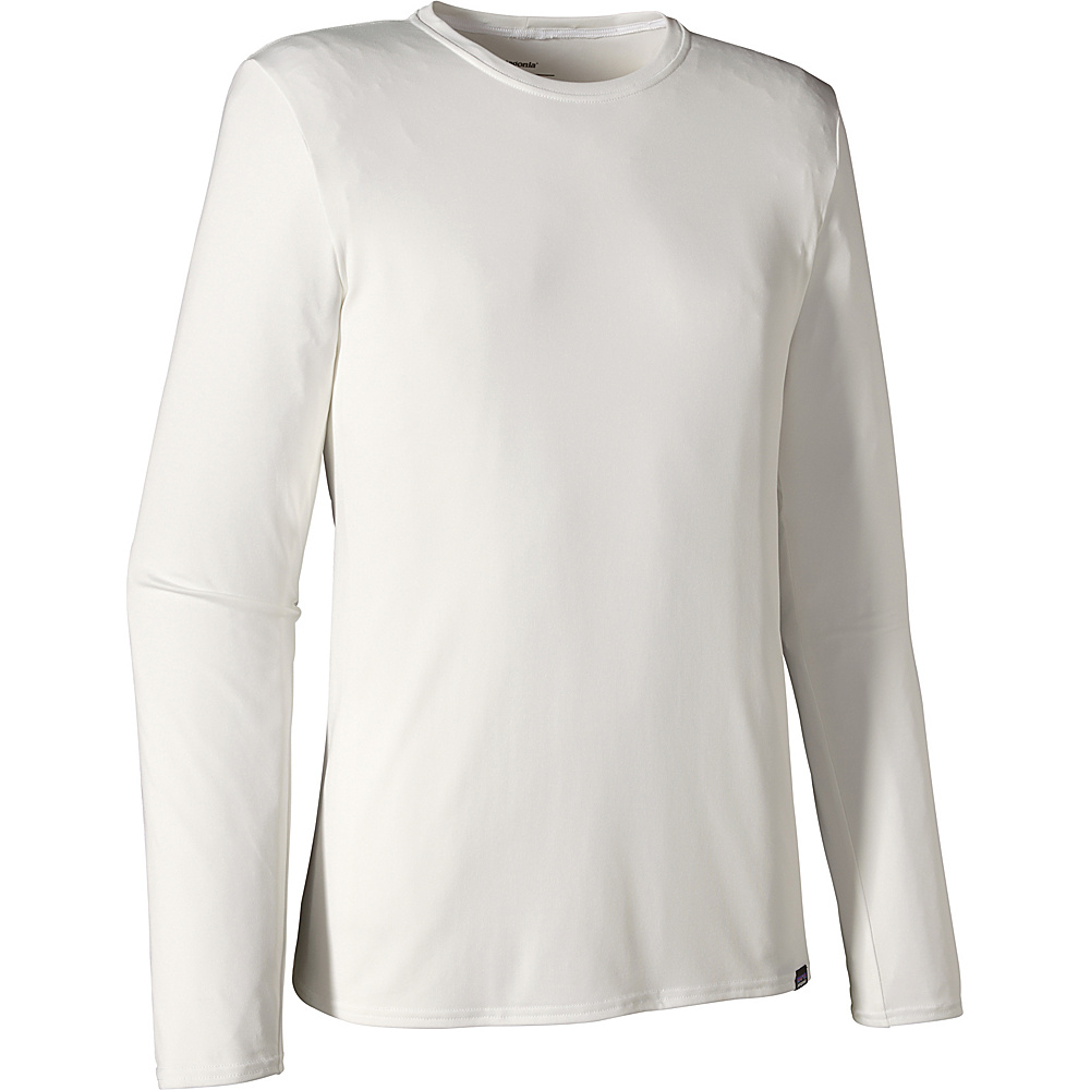 Patagonia Mens Long Sleeve Capilene Daily T Shirt XL White Patagonia Men s Apparel