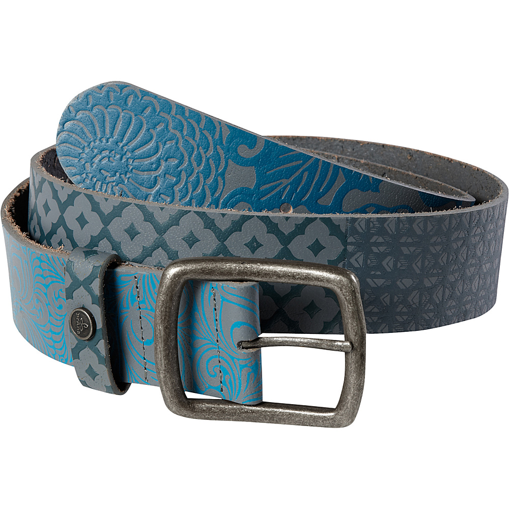 PrAna Carmen Belt Mosaic Blue XSmall Small PrAna Belts