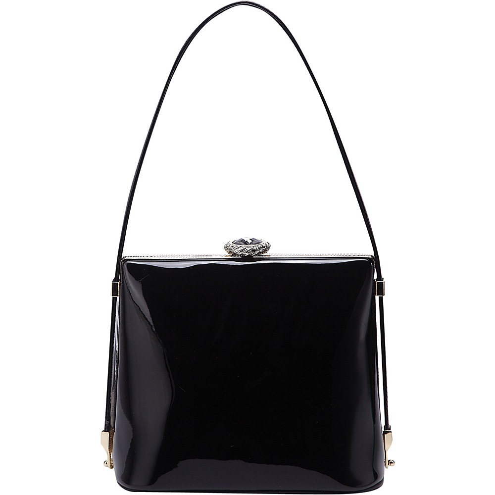 MKF Collection Lily Designer Shoulder Bag Black MKF Collection Manmade Handbags