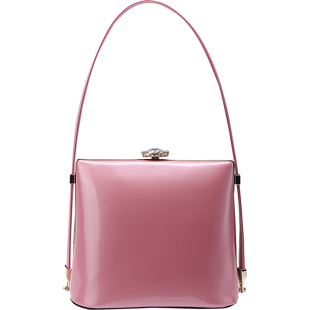 MKF Collection Lily Designer Shoulder Bag Pink MKF Collection Manmade Handbags