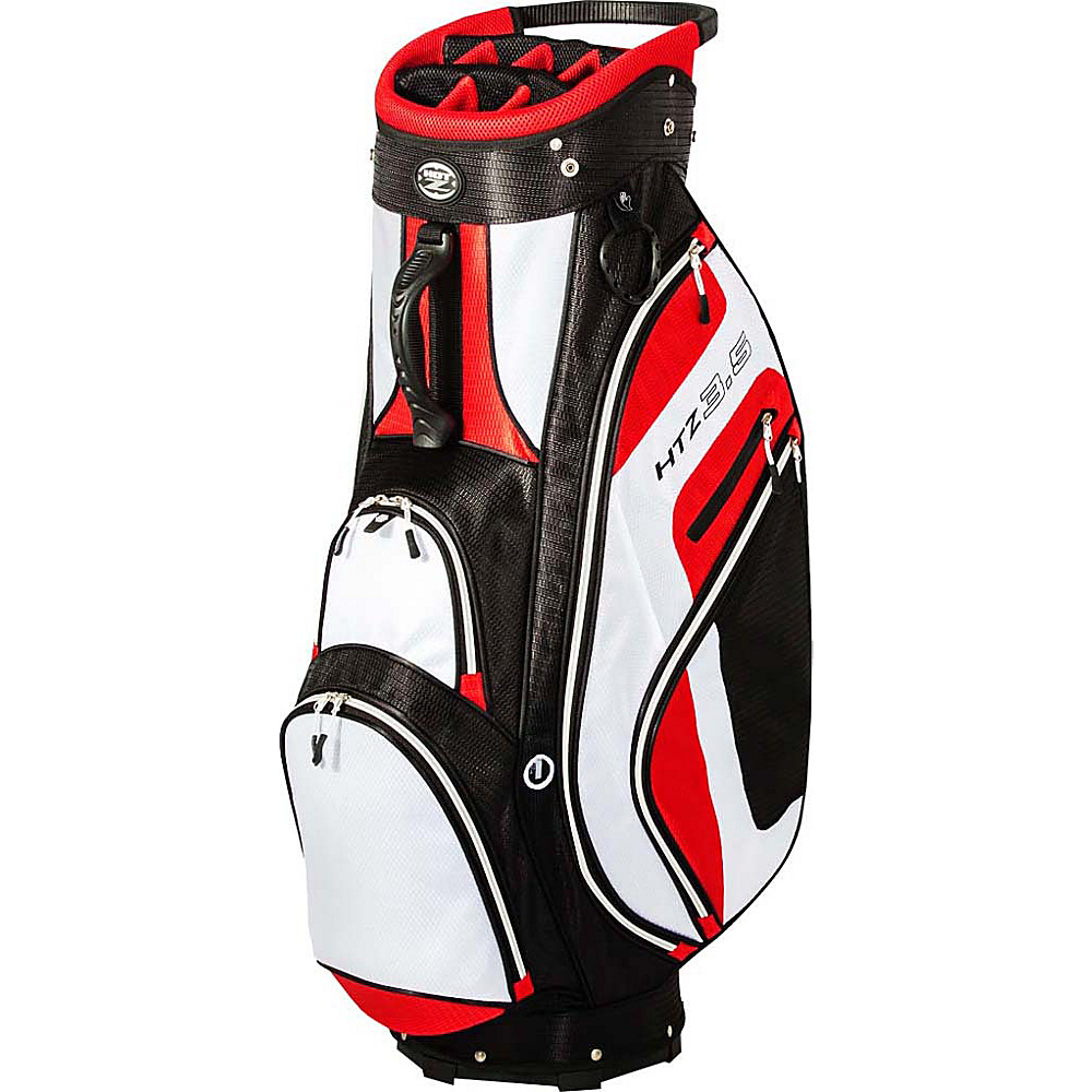 Hot Z Golf Bags 3.5 Cart Bag Red Hot Z Golf Bags Golf Bags