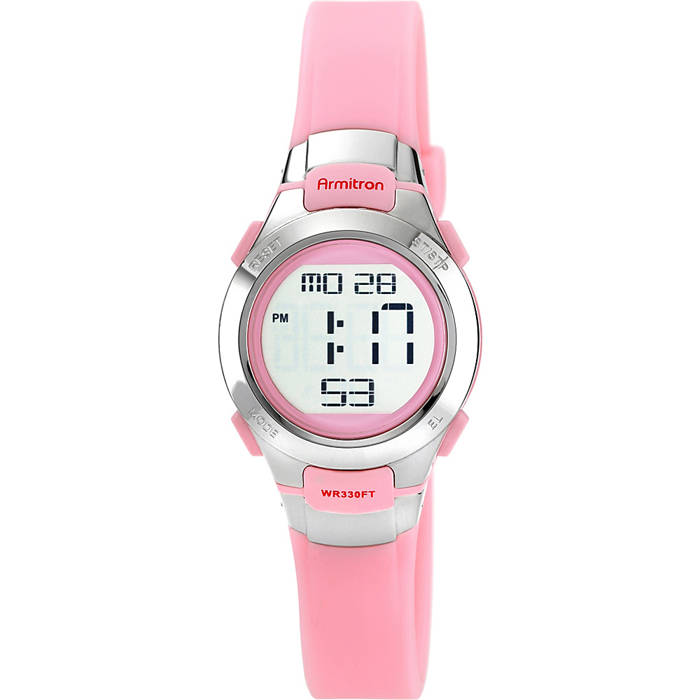 Armitron Sport Womens Chronograph Pink Digital Watch Pink Armitron Watches