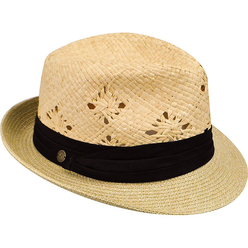 Karen Kane Hats Fedora With Pug Band Hat Natural Black Karen Kane Hats Hats Gloves Scarves