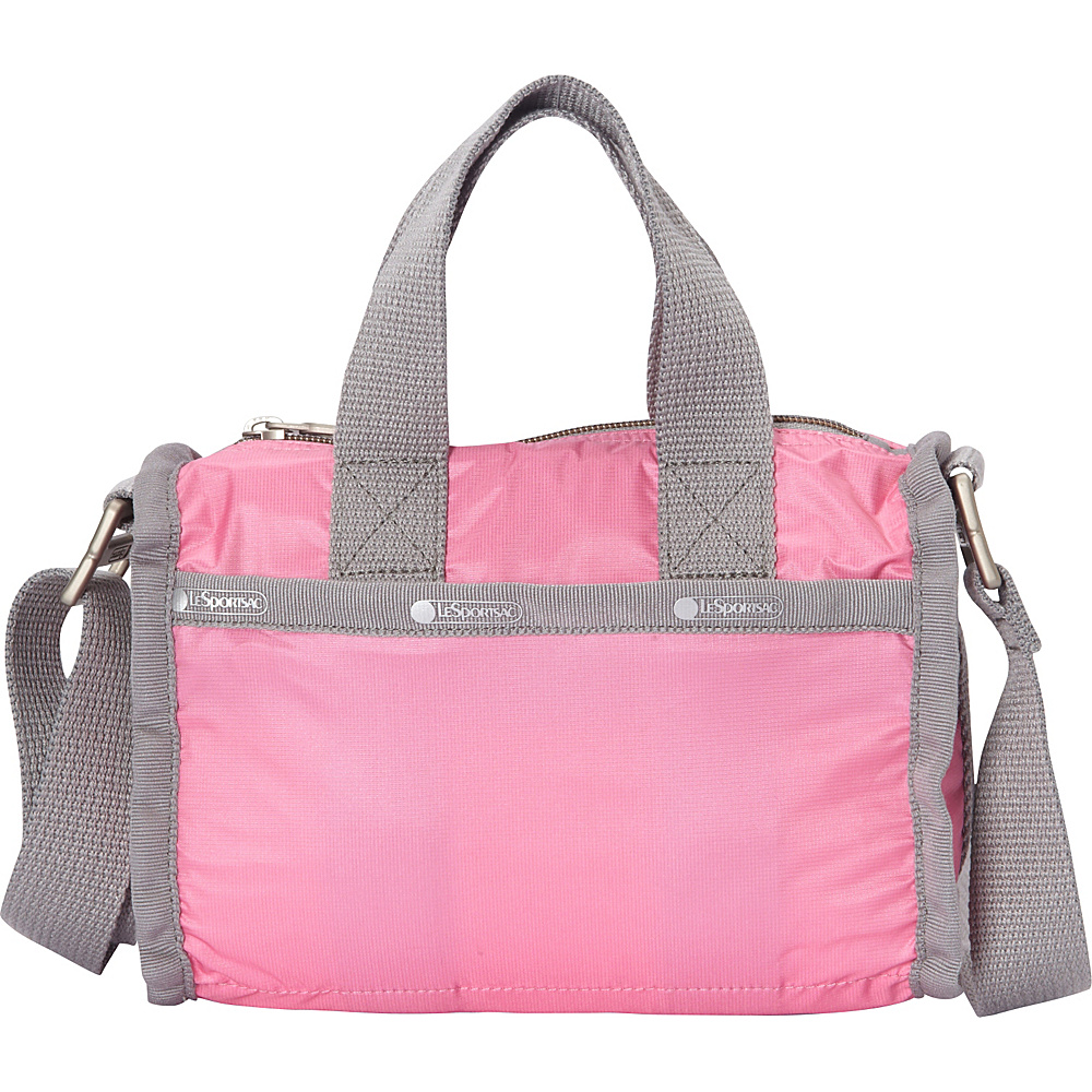 LeSportsac Mini Weekender Bag Begonia C LeSportsac Fabric Handbags