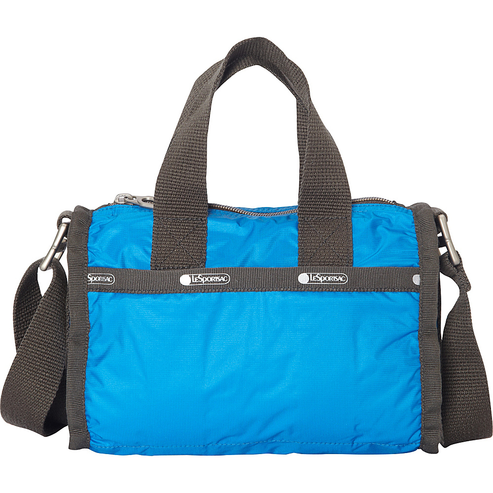 LeSportsac Mini Weekender Bag Blue Jay C LeSportsac Fabric Handbags