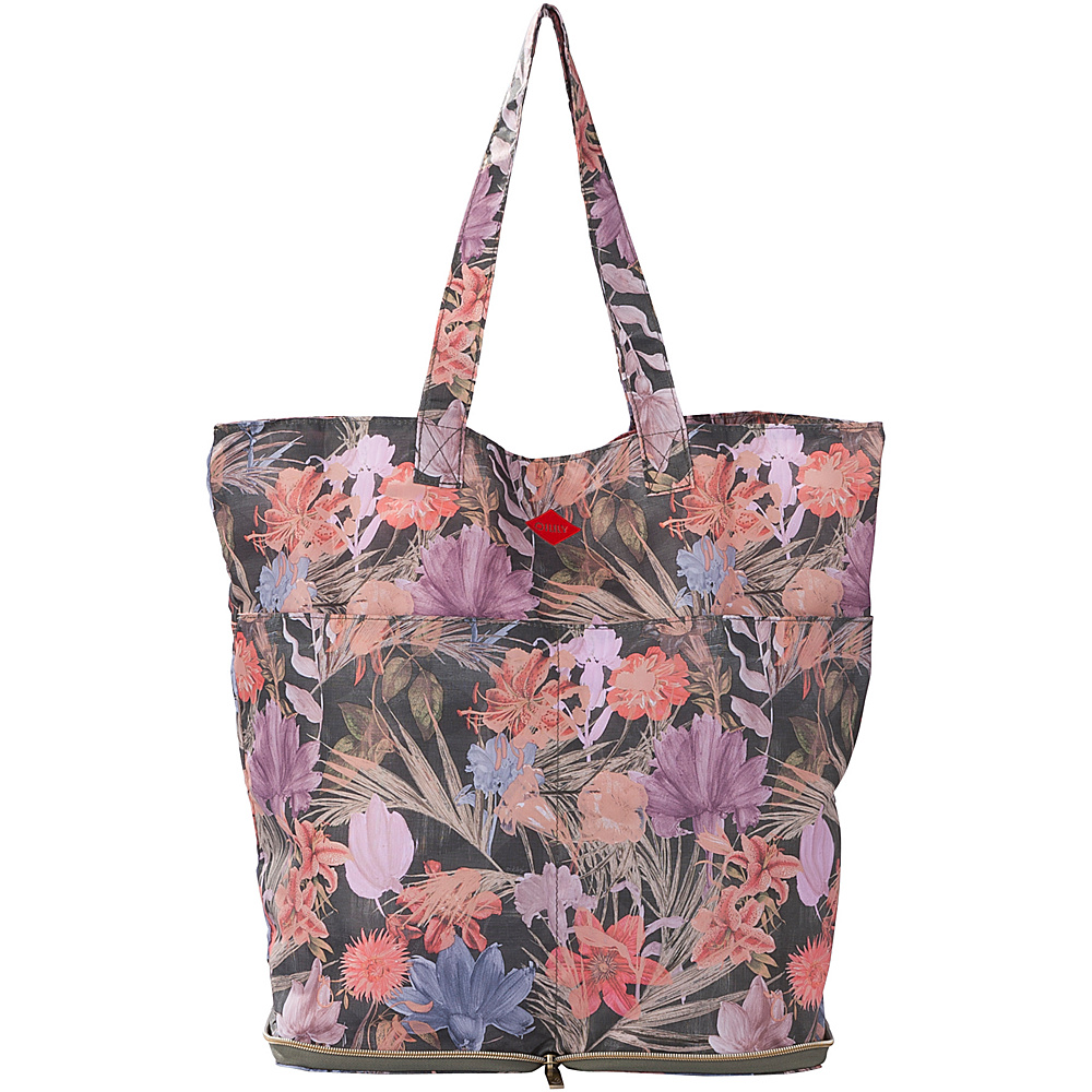 Oilily Folding Shopper Shoulder Bag Fig Oilily Fabric Handbags