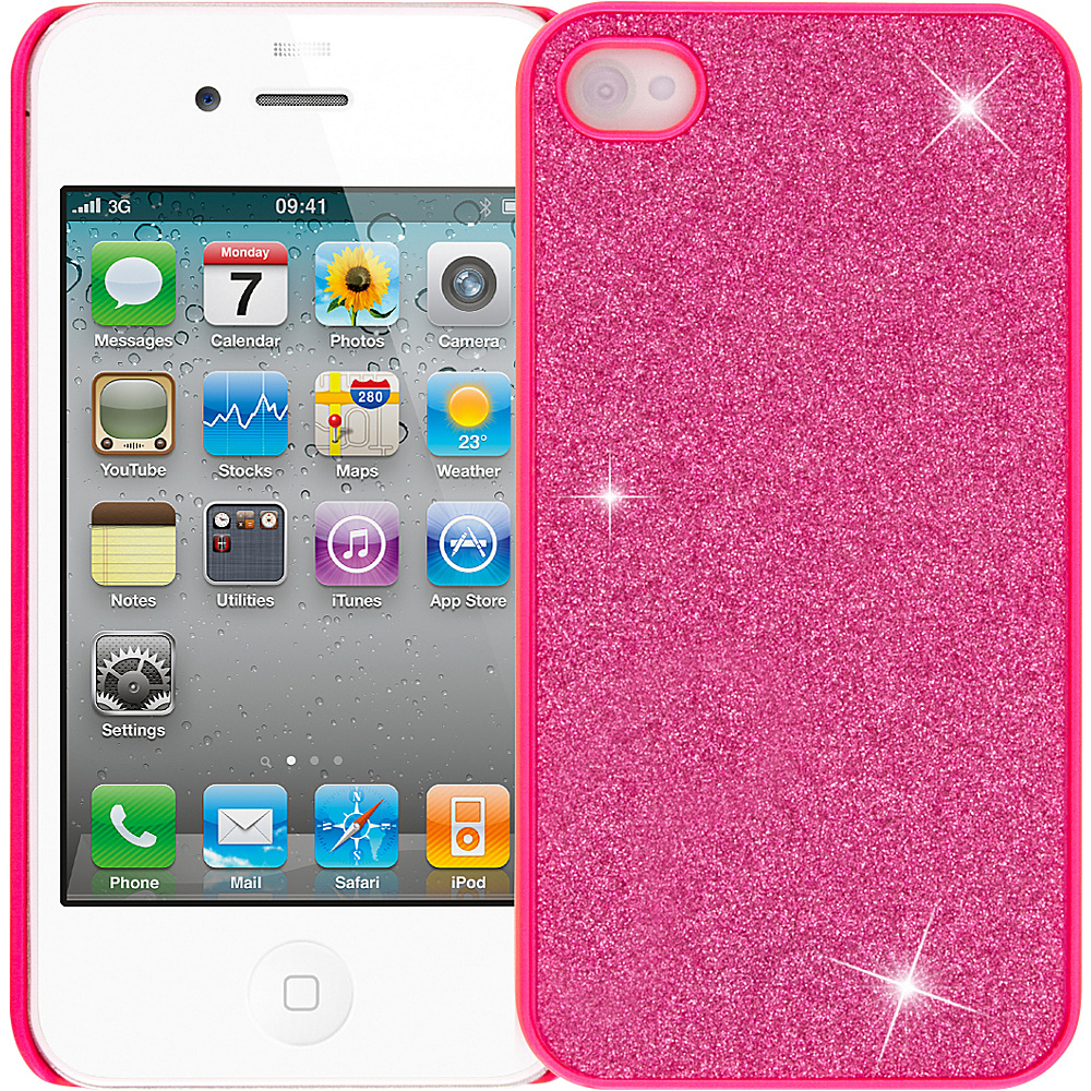 EMPIRE GLITZ Glitter Glam Case for Apple iPhone 5 5S Hot Pink EMPIRE Electronic Cases