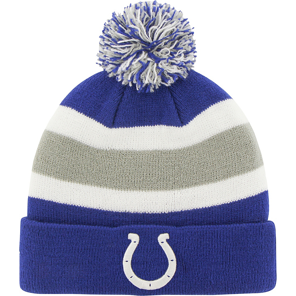 Fan Favorites Breakaway Beanie with Pom Indianapolis Colts Fan Favorites Hats Gloves Scarves