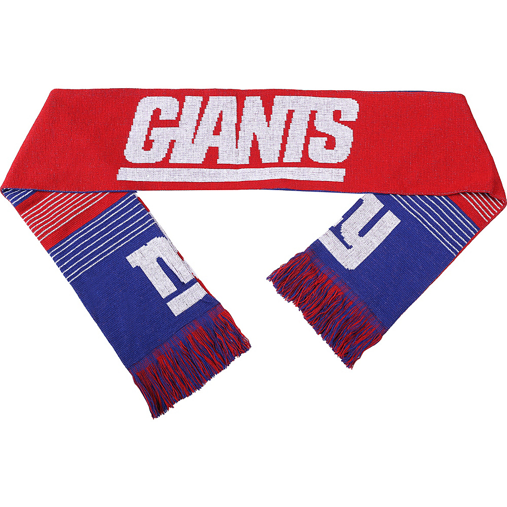 Forever Collectibles NFL Reversible Split Logo Scarf Blue New York Giants Forever Collectibles Scarves