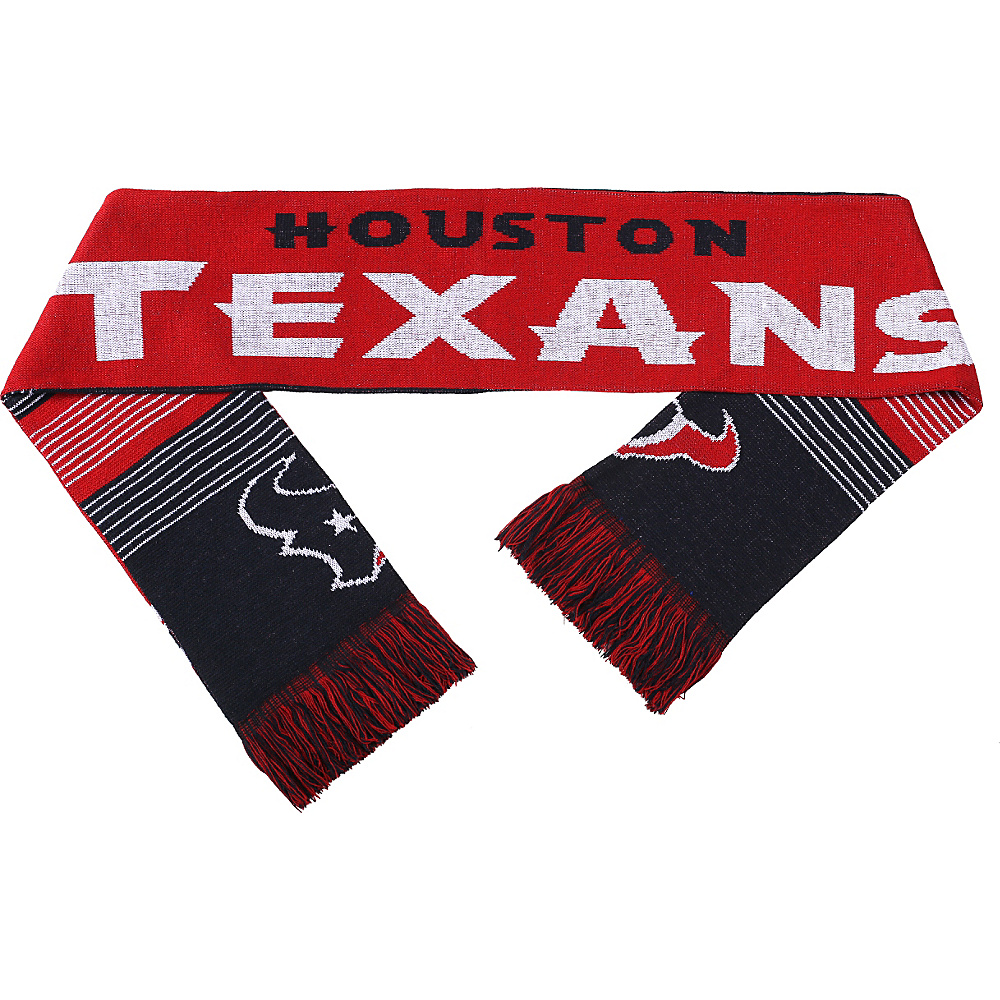 Forever Collectibles NFL Reversible Split Logo Scarf Blue Houston Texans Forever Collectibles Scarves
