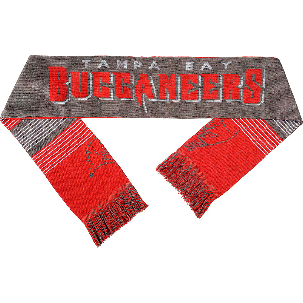 Forever Collectibles NFL Reversible Split Logo Scarf Red Tampa Bay Buccaneers Forever Collectibles Scarves