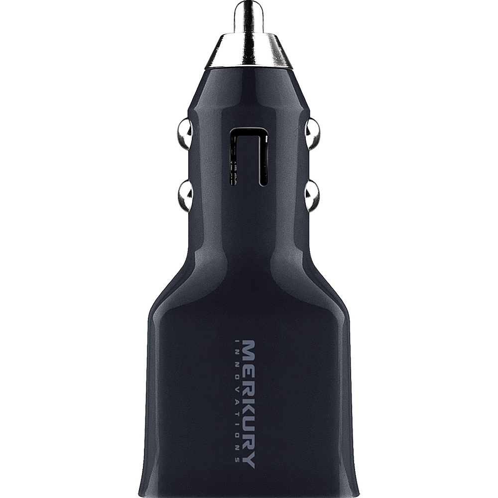 Merkury Innovations Tri Charge 3.4 Amp Car Charger with 3 USB Ports Black Merkury Innovations Electronics