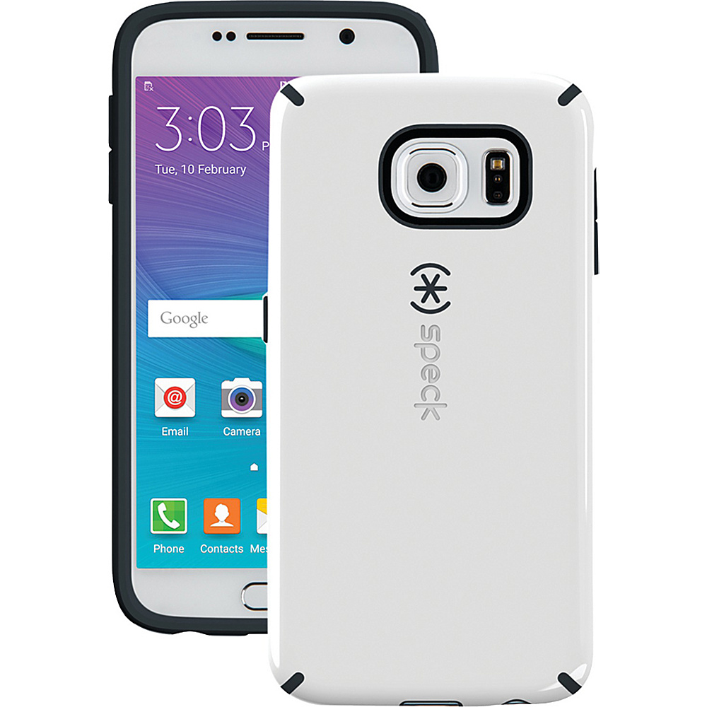 Speck Samsung Galaxy S 6 Candyshell Case White Speck Electronic Cases