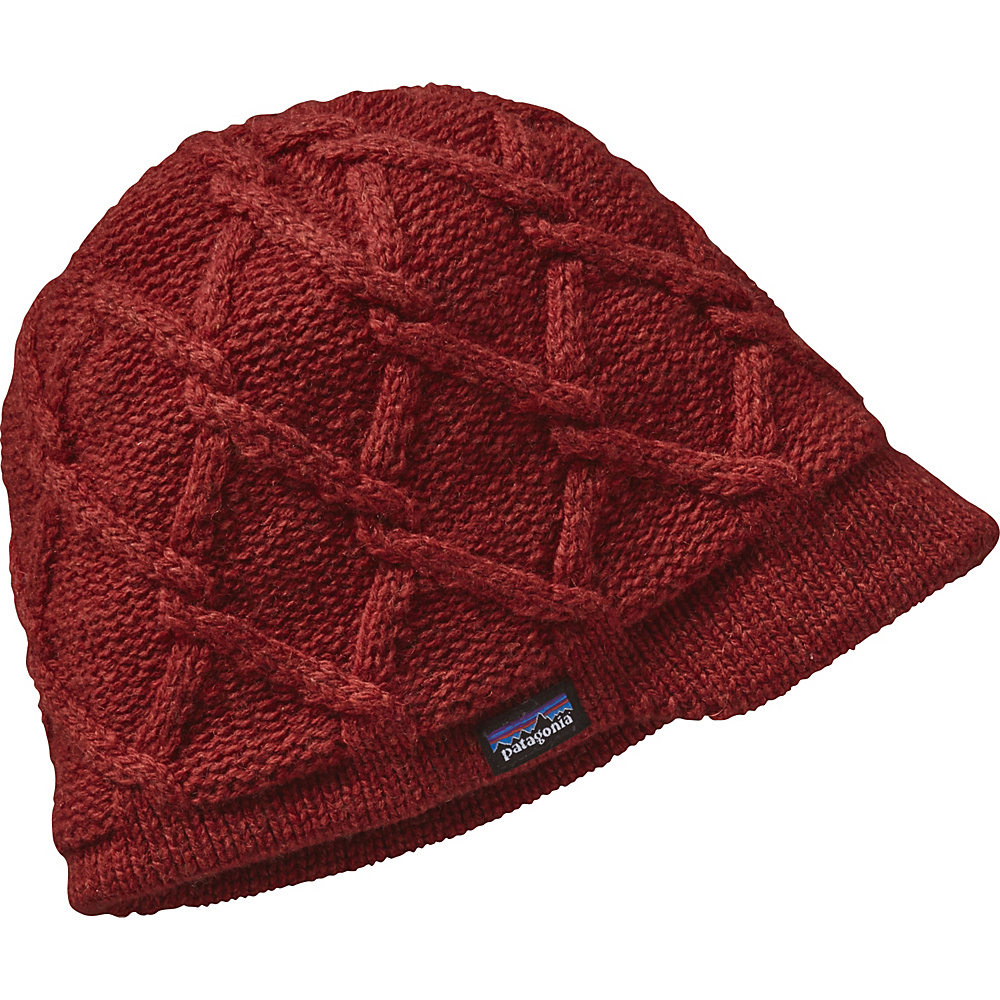 Patagonia W s Vanilla Beanie Cinder Red Patagonia Hats Gloves Scarves