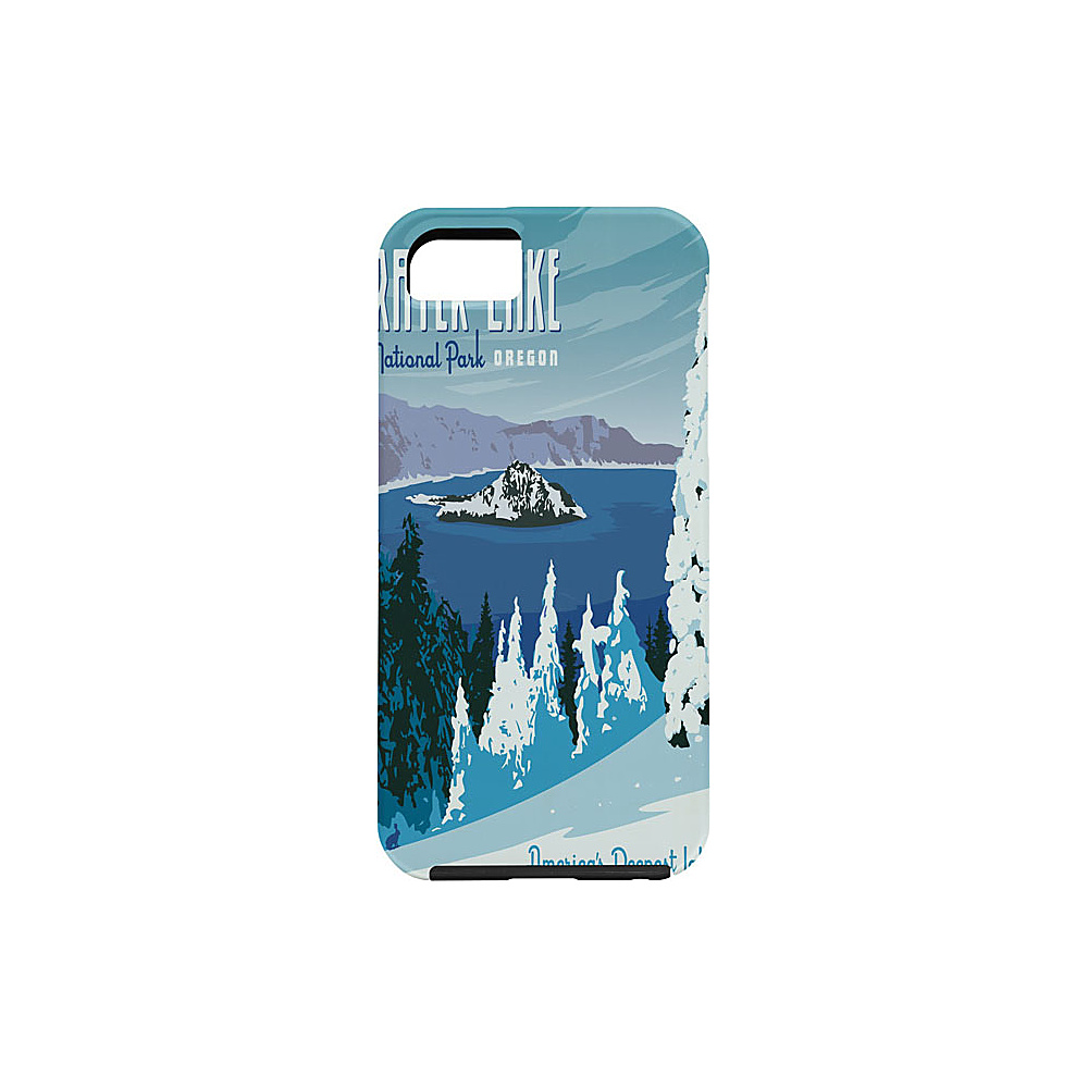 DENY Designs National Parks iPhone 5 5s Case Ice Blue Crater Lake National Park DENY Designs Electronic Cases