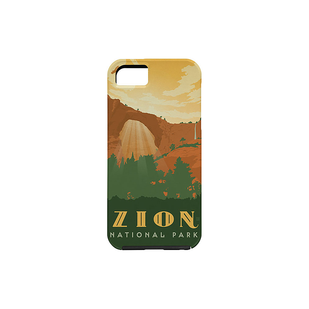 DENY Designs National Parks iPhone 5 5s Case Zion Orange Zion National Park DENY Designs Electronic Cases