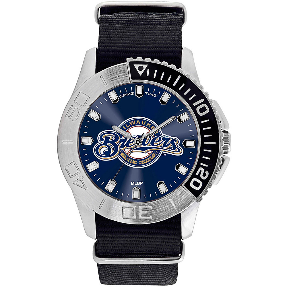 Game Time Mens Starter MLB Watch Milwaukee Brewers Game Time Watches