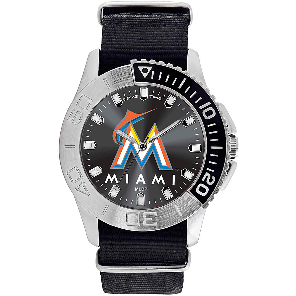 Game Time Mens Starter MLB Watch Miami Marlins Game Time Watches