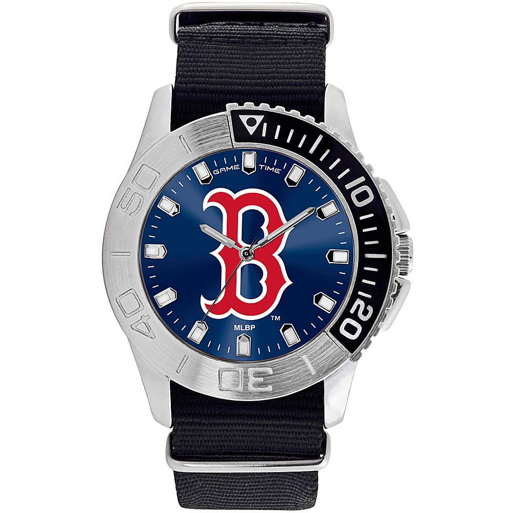Game Time Mens Starter MLB Watch Boston Red Sox B Logo Game Time Watches