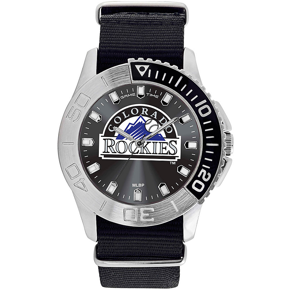 Game Time Mens Starter MLB Watch Colorado Rockies Game Time Watches