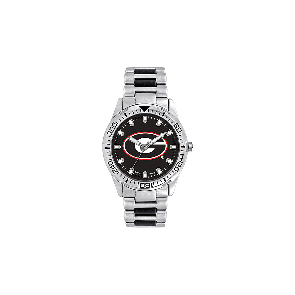 Game Time Mens Heavy Hitter College Watch University Of Georgia G Logo Game Time Watches