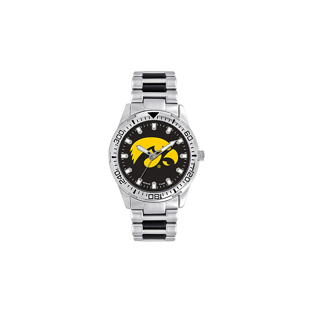 Game Time Mens Heavy Hitter College Watch University of Iowa Game Time Watches