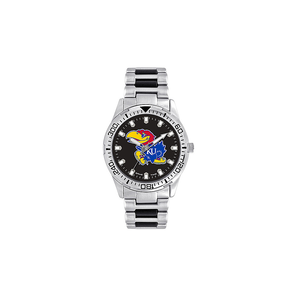 Game Time Mens Heavy Hitter College Watch University of Kansas Game Time Watches