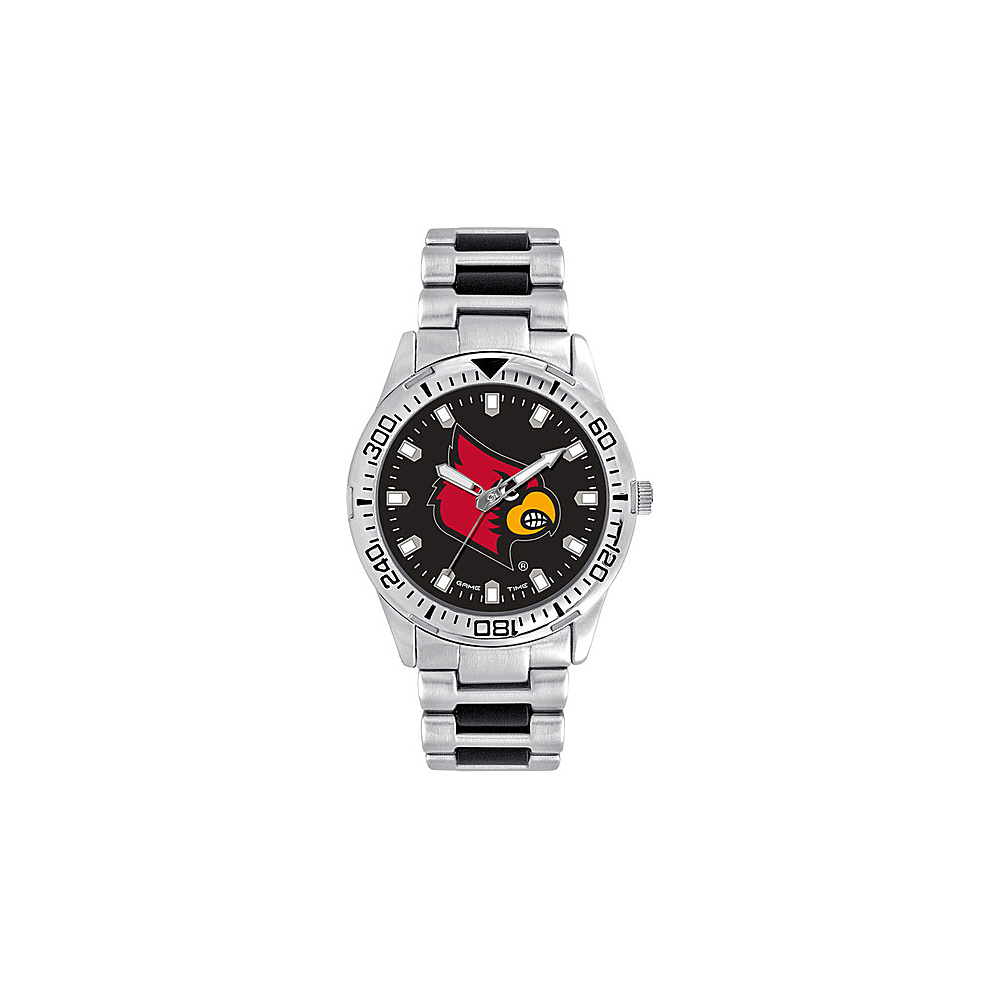 Game Time Mens Heavy Hitter College Watch University of Louisville Game Time Watches